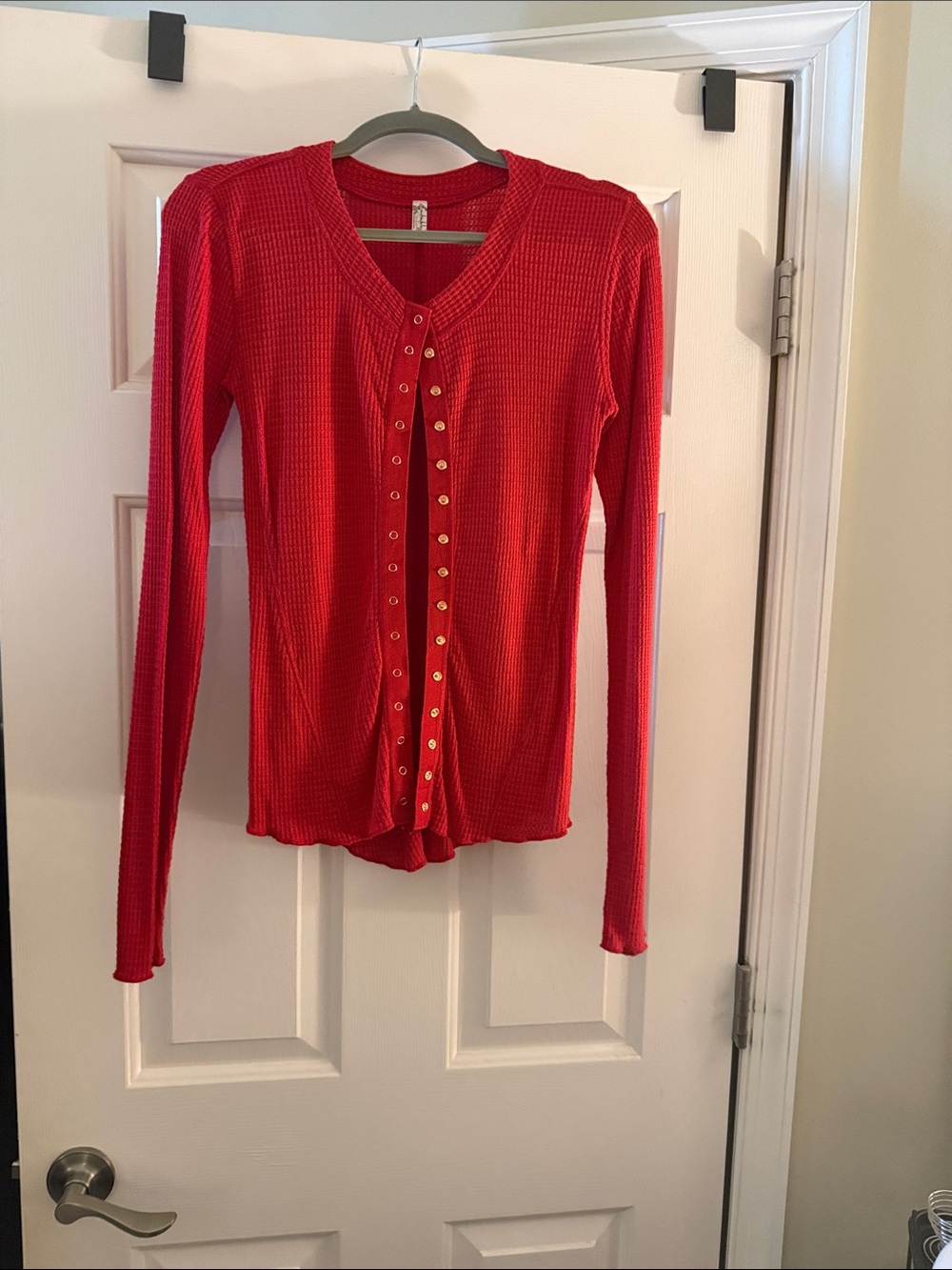 Free People Cherry Going Places Cardi